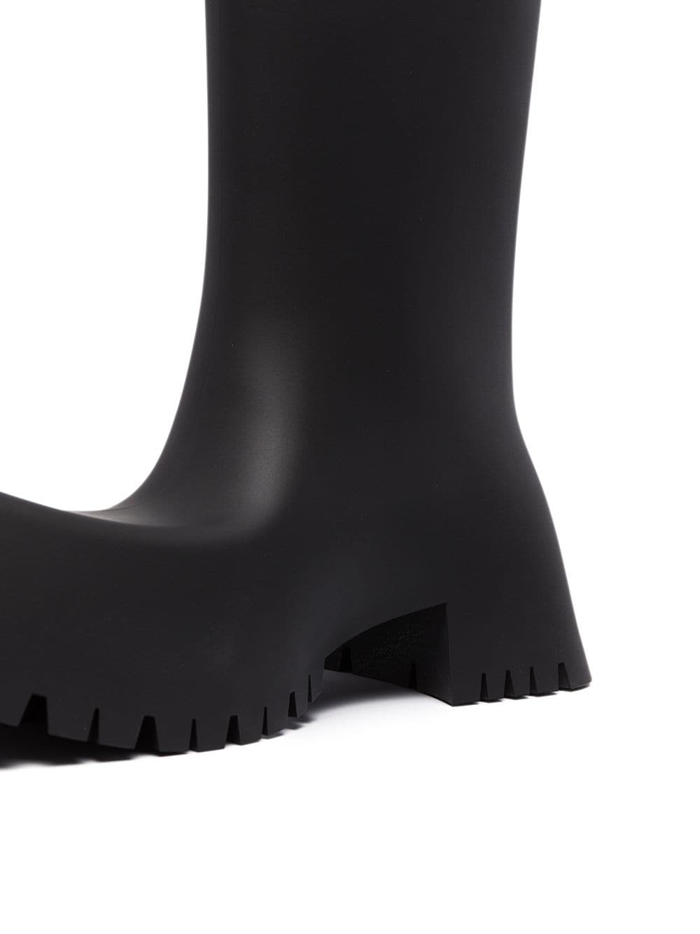 BALENCIAGA Trooper Block-Heel Rubber Boots - Men