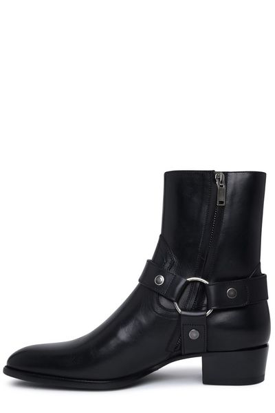 SAINT LAURENT Wyatt Harness Boots for Men - FW23 Collection