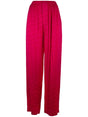 BALENCIAGA Pleated Straight Leg Trousers for Women