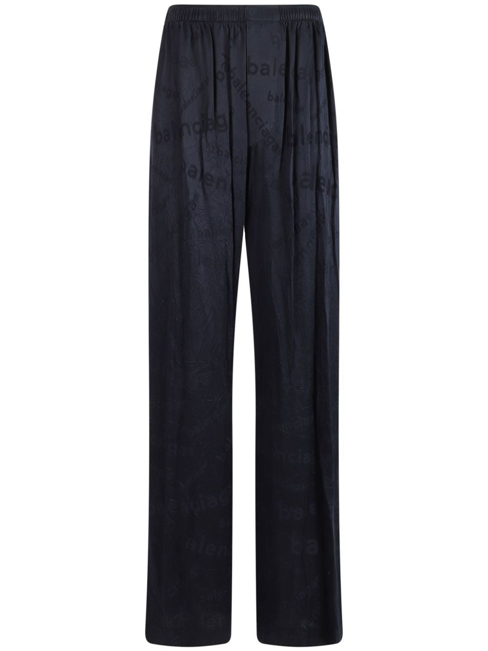 BALENCIAGA Elegant Printed Straight Trousers for Women