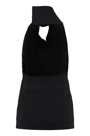 BOTTEGA VENETA Knit One-Shoulder Mini Top