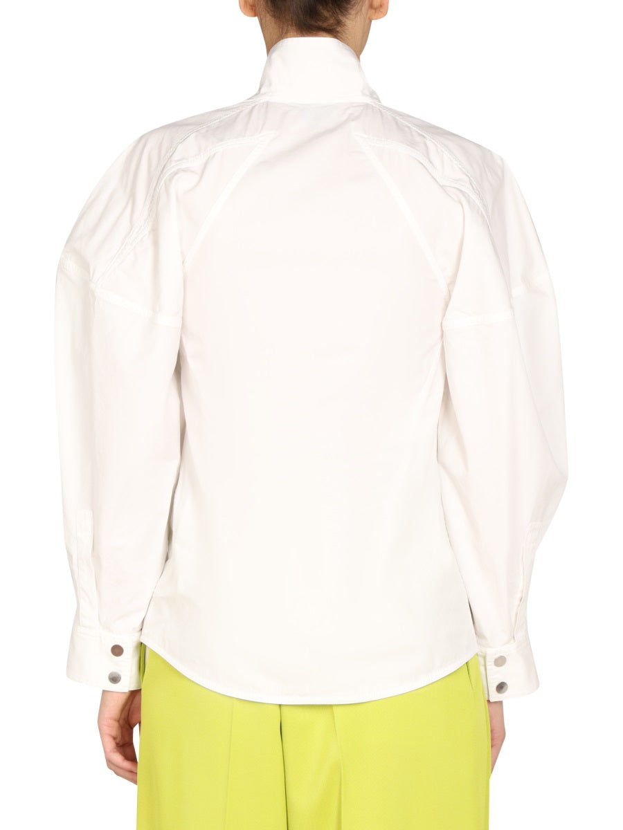 BOTTEGA VENETA Relaxed Fit High Neck Shirt