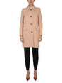 BOUTIQUE MOSCHINO Classic Virgin Wool Trench Jacket for Women