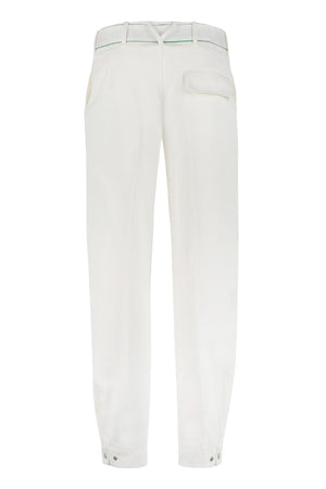 BOTTEGA VENETA Comfortable Cotton Trousers with Removable Belt