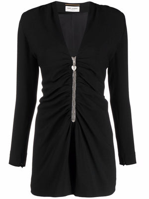 SAINT LAURENT Combi Mini Jumpsuit