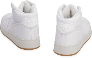 SAINT LAURENT High-Top Leather Sneakers for Women