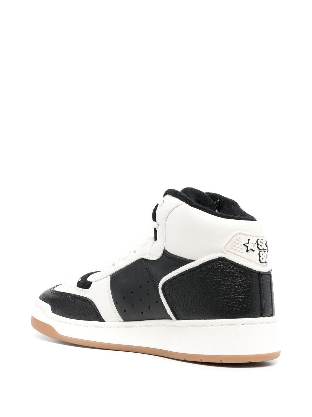 SAINT LAURENT Leather High-Top Sneakers for Women