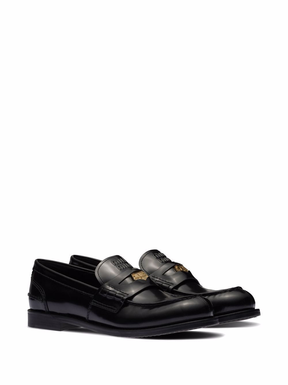 MIUMIU Moccasin Loafers with 2.5 cm Heel