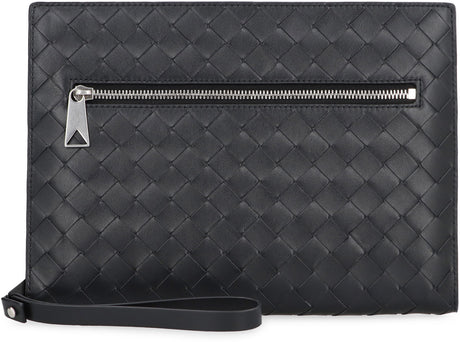 BOTTEGA VENETA Intrecciato Leather Document Case - 27.5 CM x 20.5 CM