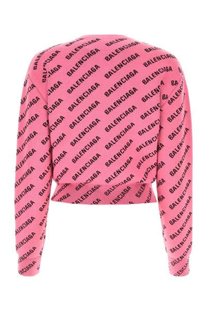 BALENCIAGA Jacquard Crew-Neck Sweater