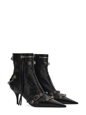 BALENCIAGA Pointed Upper Heel Boots - 7cm