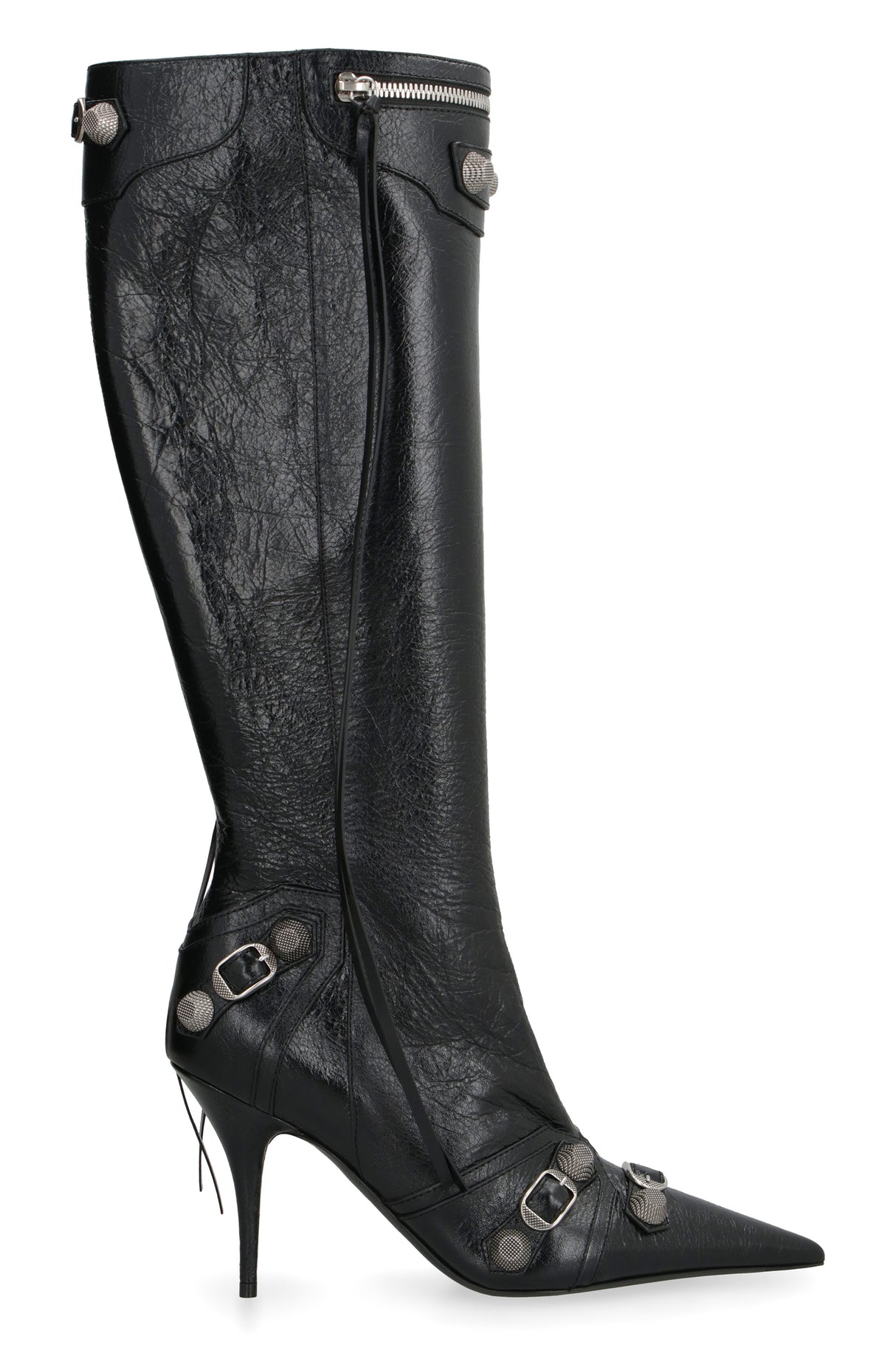 BALENCIAGA Pointed-Toe Stiletto Boots