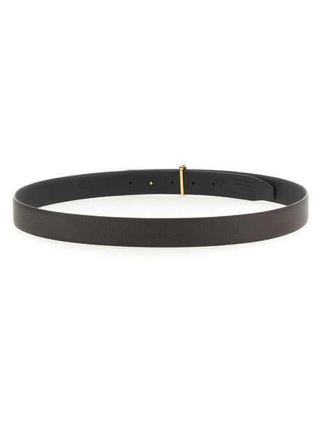 TOM FORD Reversible Leather Belt - 3 CM Width