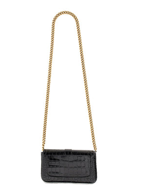 BALENCIAGA Mini Handbag with Chain Shoulder Strap