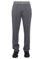 MISSONI Chevron Patterned Trousers with Elastic Waistband - Men's Pants