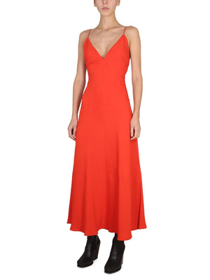 STELLA MCCARTNEY Maxi V-Neck Dress for Women