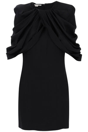 STELLA MCCARTNEY Elegant Mini Dress with Petal Sleeves