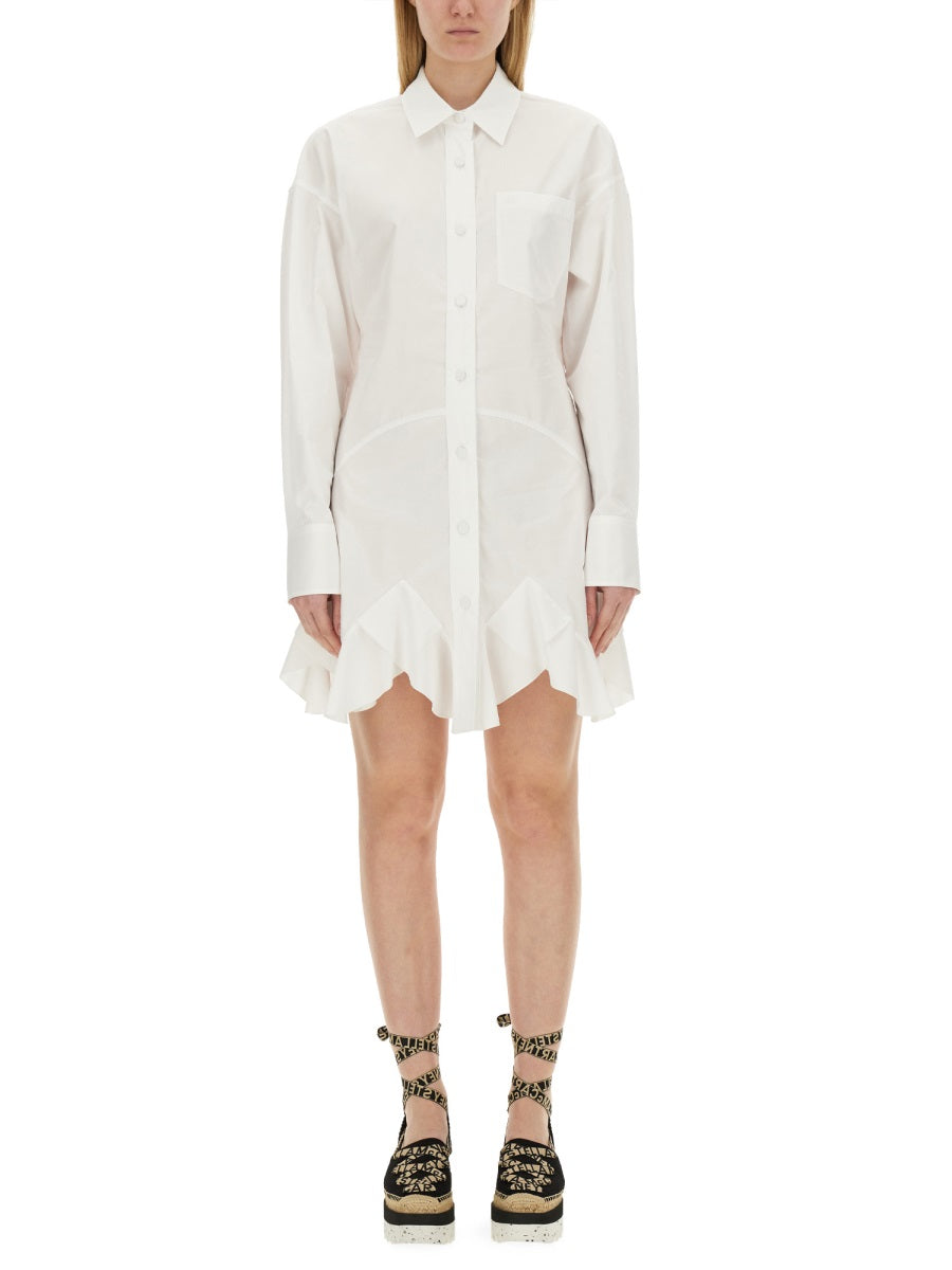 STELLA MCCARTNEY Classic Regular Fit Shirt Dress - Size 40 IT