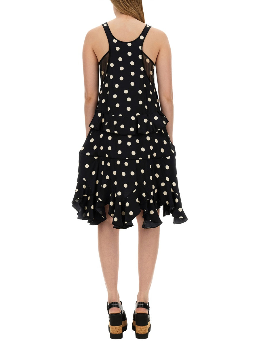 STELLA MCCARTNEY Polka Dot Mini Dress - Size 40 IT