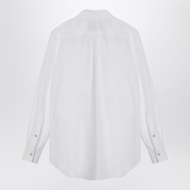 VALENTINO Women's Ruffled Cotton Poplin Shirt