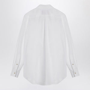 VALENTINO Women's Ruffled Cotton Poplin Shirt