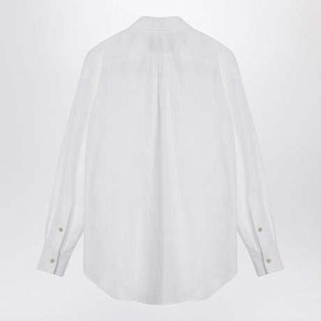 VALENTINO Women's Ruffled Cotton Poplin Shirt