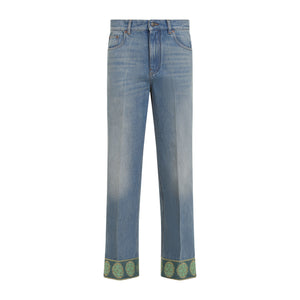 VALENTINO Stylish Denim Pants for Women - Perfect for Spring/Summer 2025