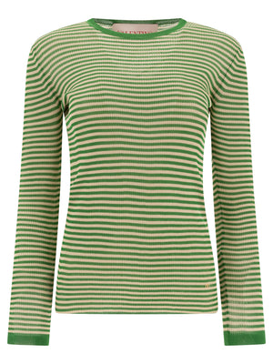 VALENTINO Silk T-Shirt for Women - SS25 Collection