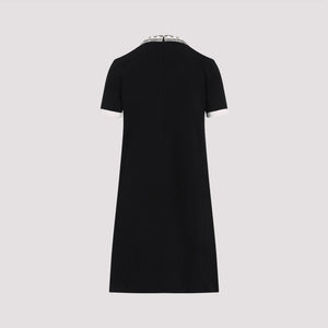 VALENTINO Chic Acetate Mini Dress for Women