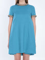 VALENTINO GARAVANI Short Sleeve Mini Couture Embroidered Dress