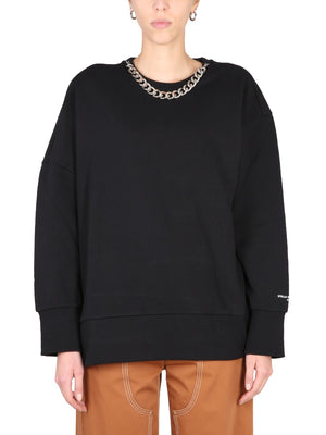 STELLA MCCARTNEY Women's Chain Detail Sweatshirt