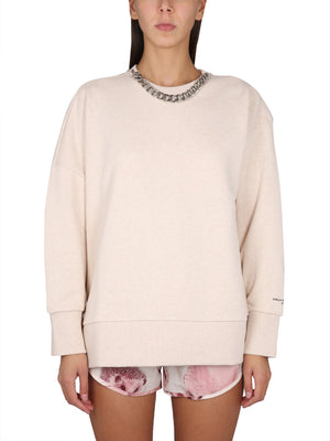 STELLA MCCARTNEY Women's Chain Detail Sweatshirt