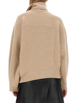 STELLA MCCARTNEY Oversized Turtleneck Shirt Size S