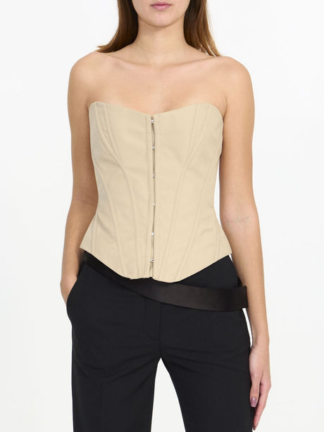 STELLA MCCARTNEY Lightweight Corset Top (Size 42)