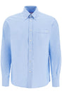 VALENTINO GARAVANI Regular Fit Mini Oxford Shirt with Pocket