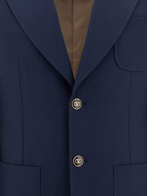 VALENTINO Men's Luxury Virgin Wool Jacket