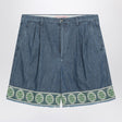 VALENTINO Men's Bermuda Shorts with Jacquard Detail