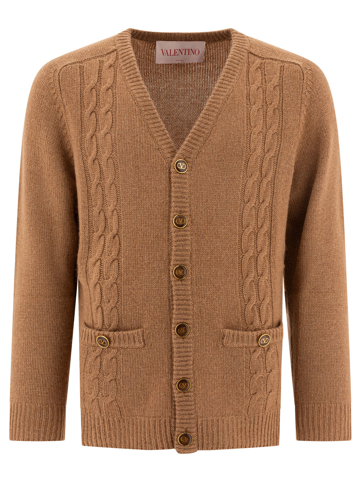 VALENTINO V Neck Mini Cardigan for Men