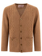 VALENTINO V Neck Mini Cardigan for Men