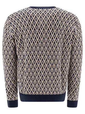 VALENTINO Luxury Wool Knitwear for Men - SS25 Collection