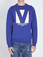 VALENTINO Long-Sleeved Crewneck Sweatshirt