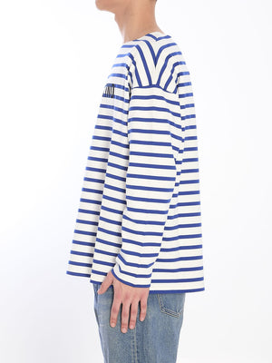 VALENTINO GARAVANI Striped Long-Sleeve T-Shirt - Size L