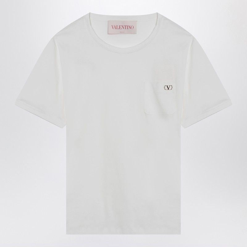 VALENTINO Classic T-Shirt with Signature Logo