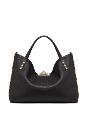 VALENTINO Mini Rockstud Small Tote Handbag