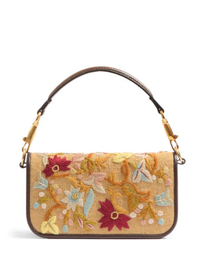 VALENTINO GARAVANI Mini Floral Pattern Shoulder Handbag