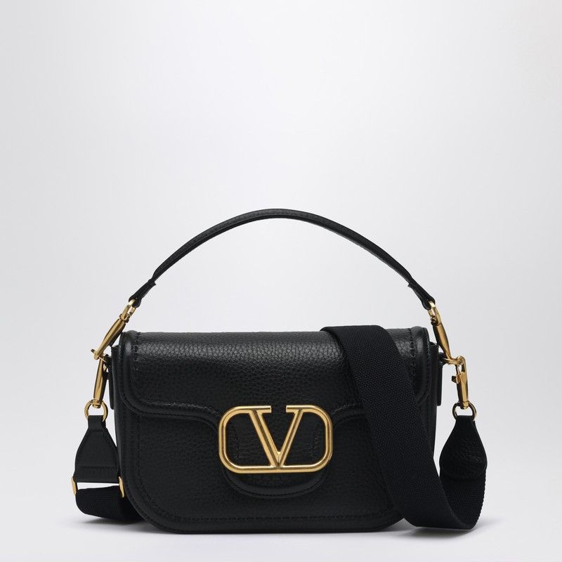 VALENTINO GARAVANI Mini Hammered Leather Vlogo Handbag