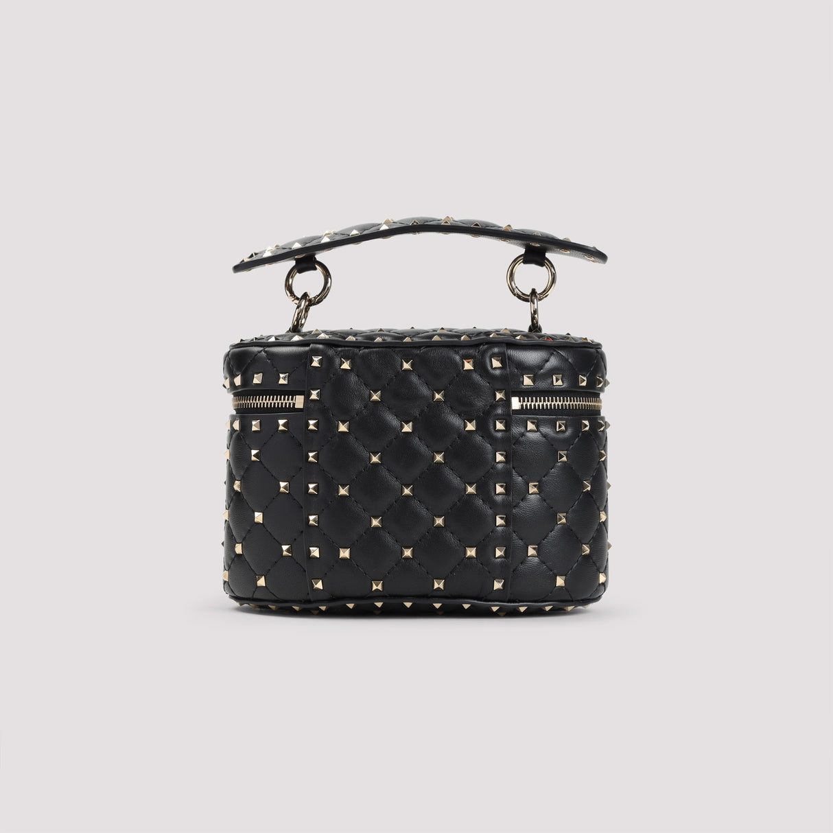 VALENTINO GARAVANI Mini Rockstud Spike Shoulder Handbag - Stylish Leather Accessory