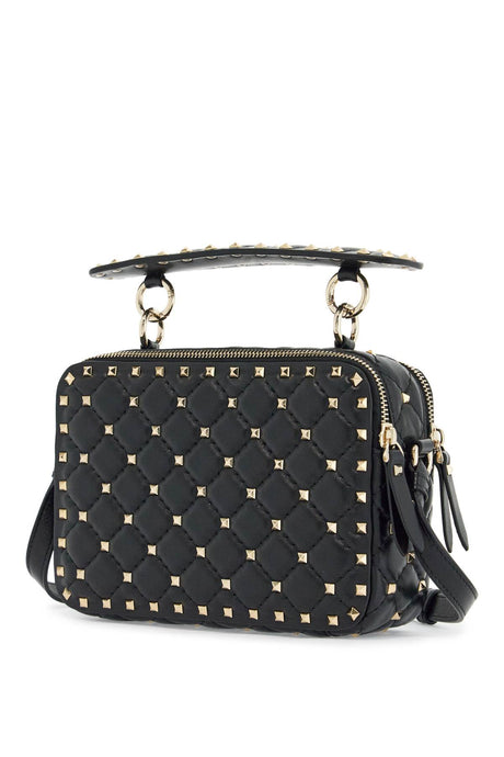 VALENTINO GARAVANI Mini Quilted Crossbody Bag with Golden Studs