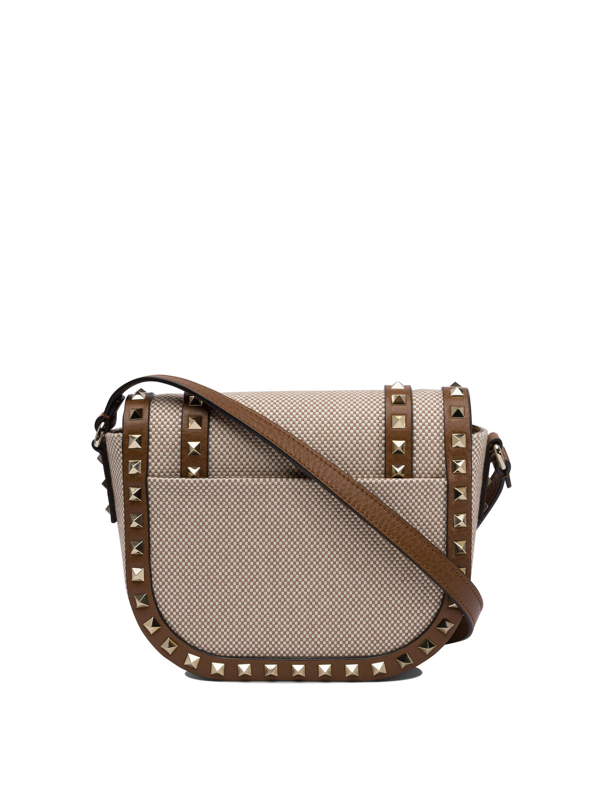 VALENTINO GARAVANI Rockstud Foldover Top Shoulder Mini Handbag