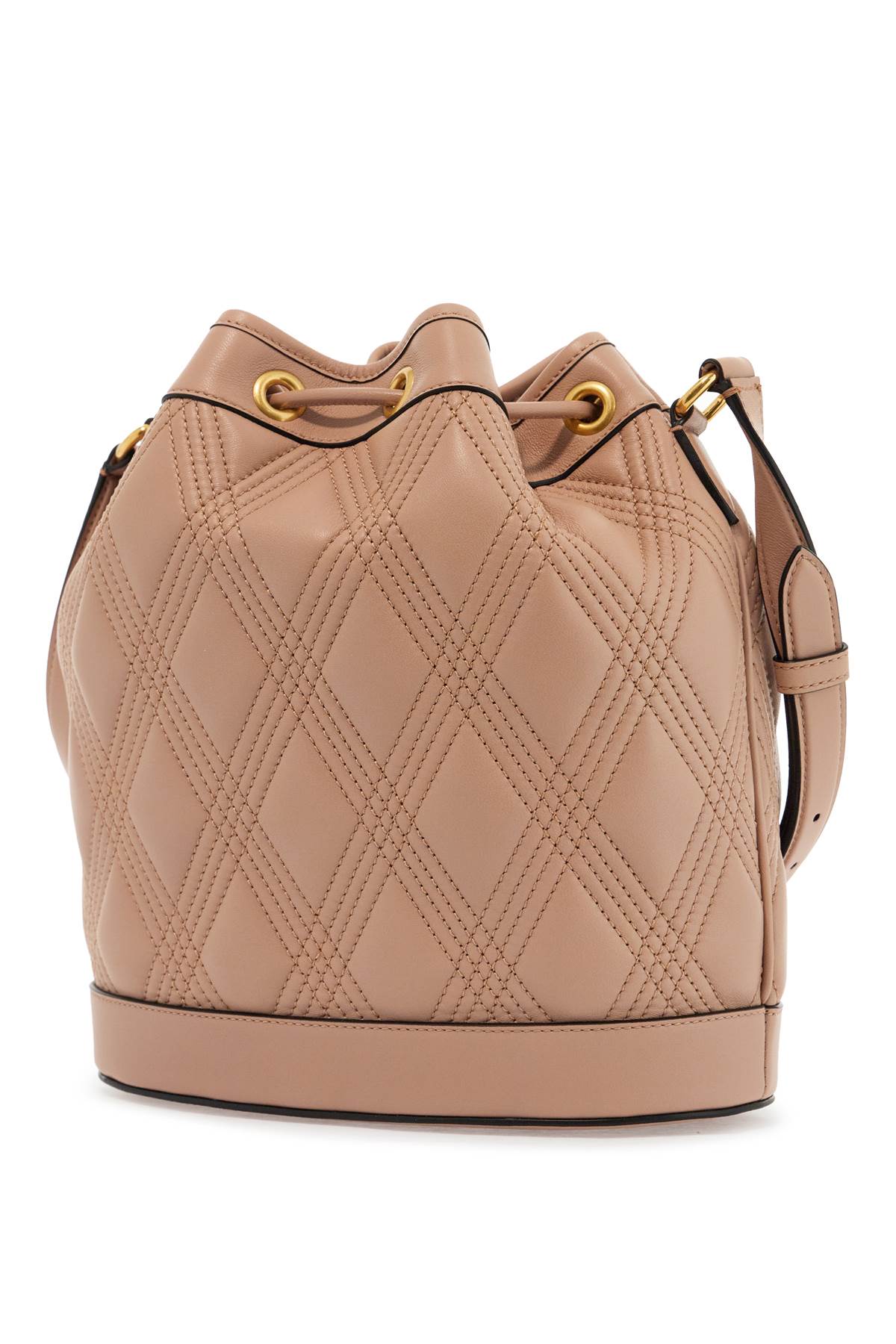 VALENTINO GARAVANI Quilted Leather Drawstring Mini Handbag